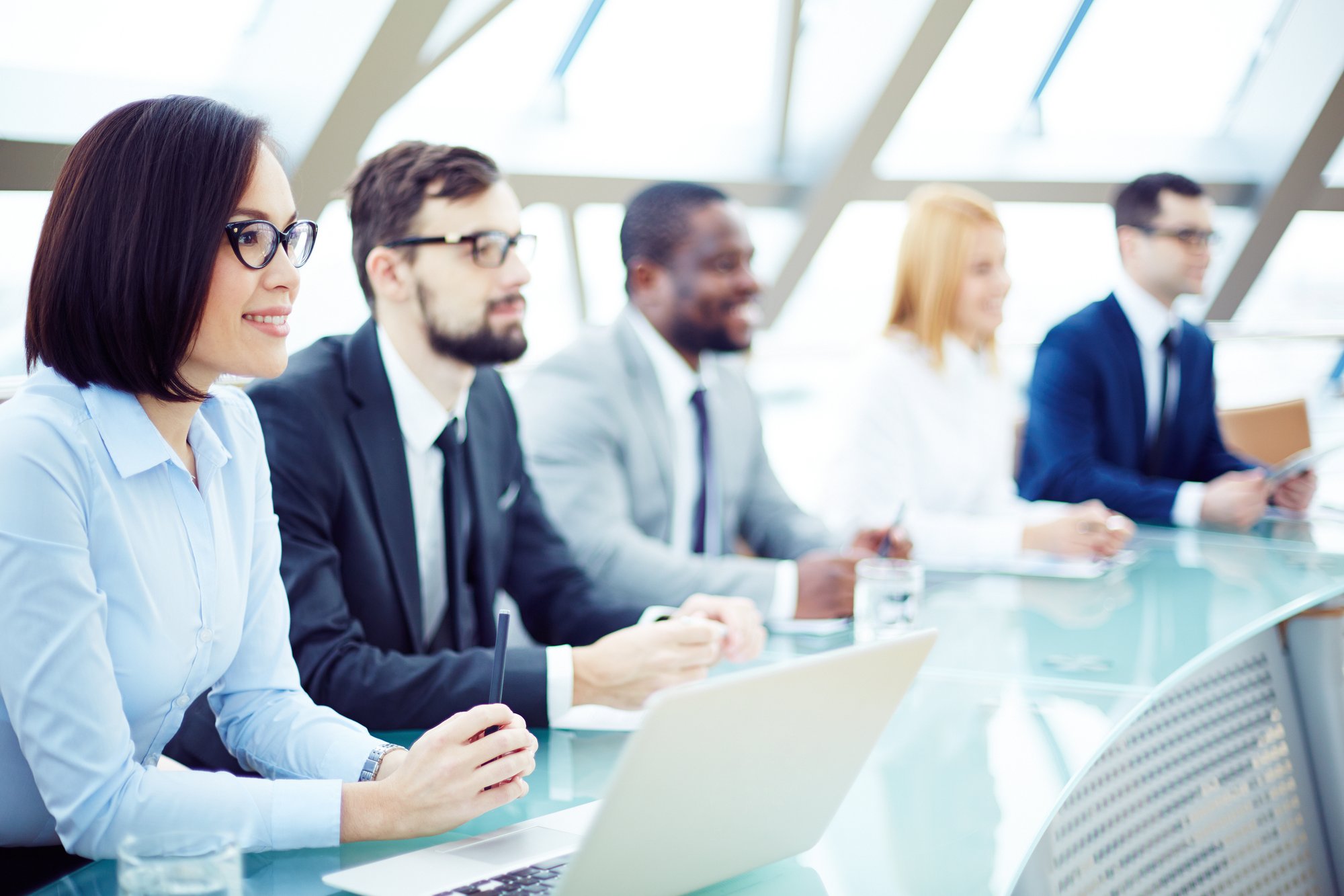 Meeting listening round table diverse